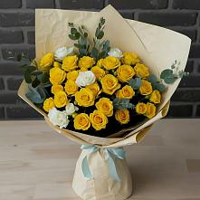 Букет цветов из:  Розы #REPLACE_PRED# Корпуса