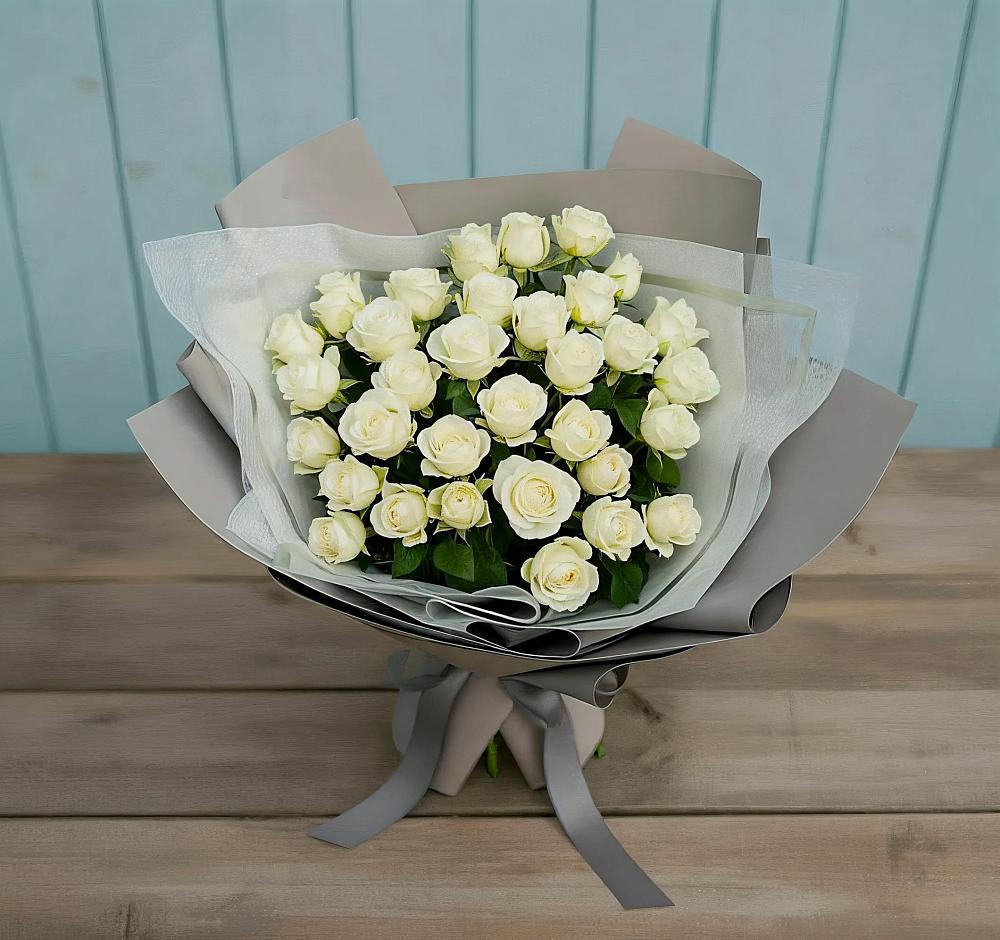 Букет Белоснежная нежность в Корпуса