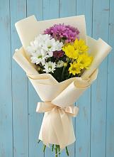 Букет цветов из:  Хризантемы #REPLACE_PRED# Корпуса