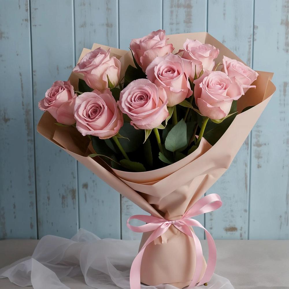 Букет цветов из: Розы в Корпуса