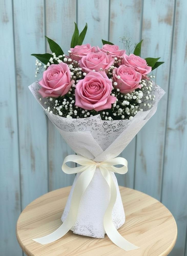 Букет цветов из: Розы в Корпуса