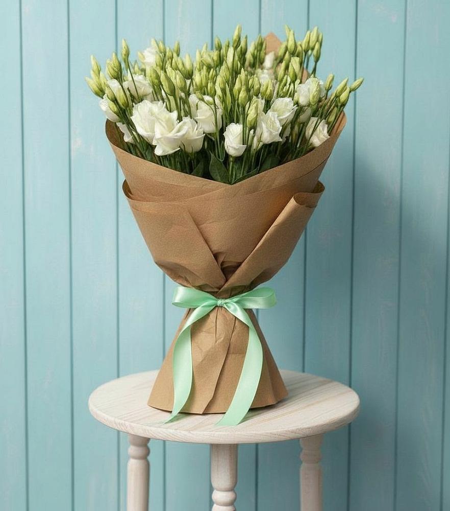 Букет цветов из: Лизиантусы в Корпуса