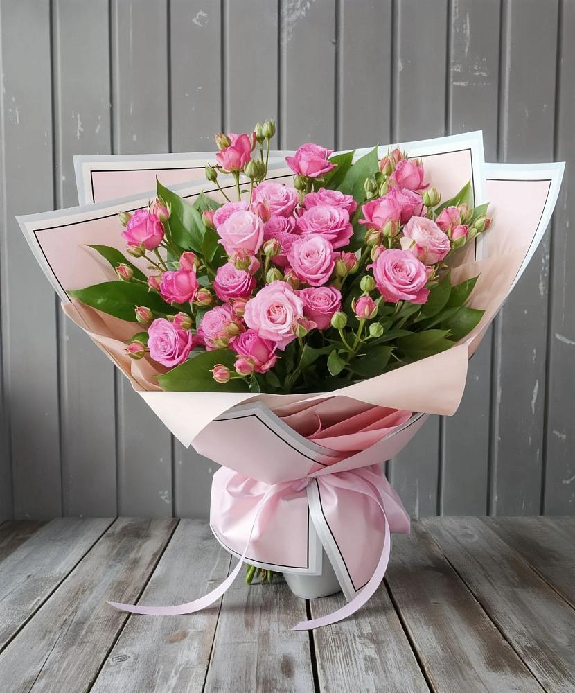 Букет Розовый кустик в Корпуса