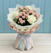 Букет цветов из:  Розы в Корпуса