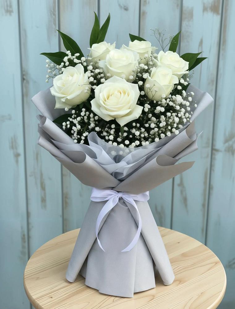 Букет цветов из: Розы в Корпуса