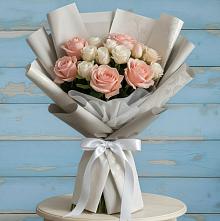 Букет цветов из:  Розы #REPLACE_PRED# Корпуса