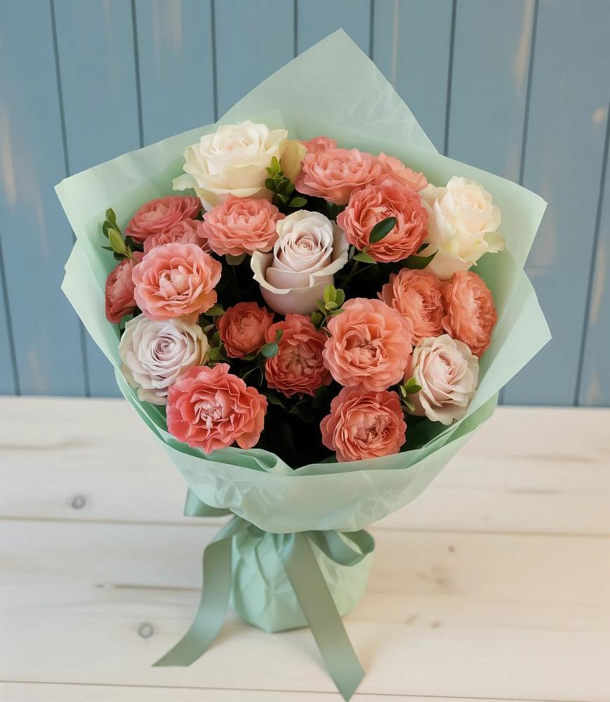 Букет цветов из: Розы в Корпуса