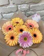 Букет цветов из:  Герберы #REPLACE_PRED# Корпуса