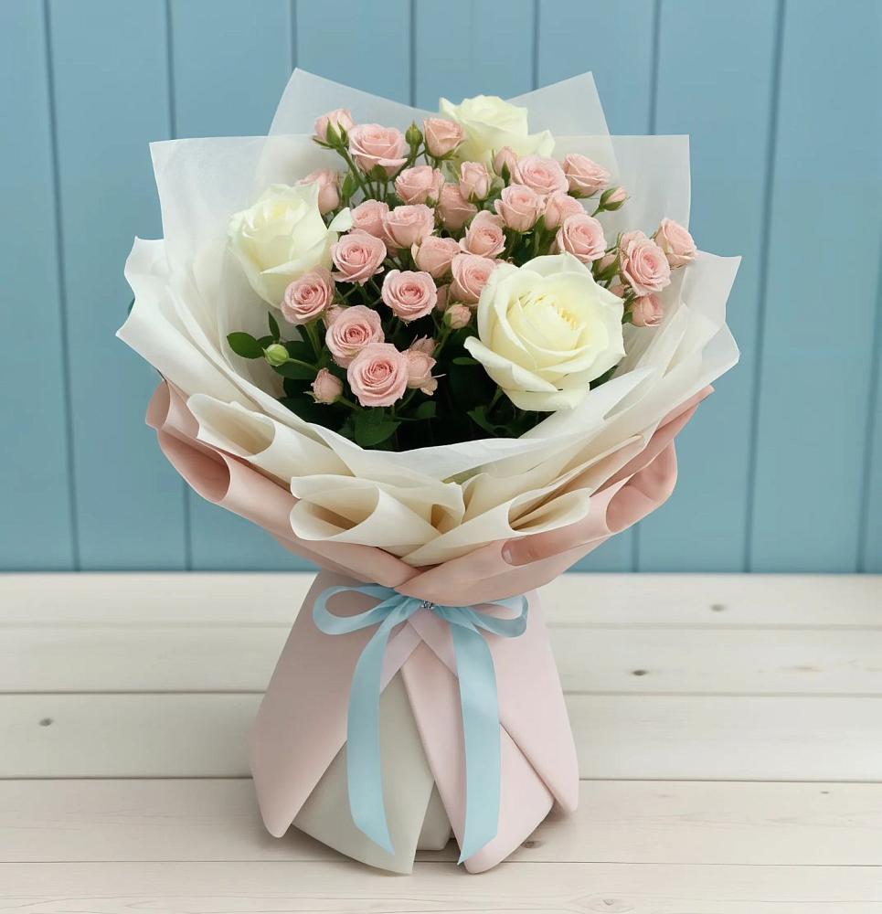 Букет цветов из: Розы в Корпуса