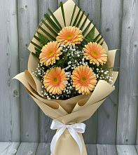 Букет цветов из:  Герберы в Корпуса