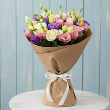 Букет цветов из:  Лизиантусы в Корпуса