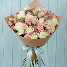 Букет цветов из:  Розы в Корпуса