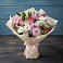 Букет цветов из: Хризантемы, Альстромерии и Розы в Корпуса